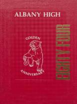 Albany High School 1984 yearbook cover photo