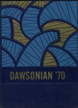 Dawson High School 1970 yearbook cover photo