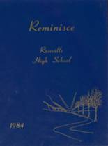 Roseville High School 1984 yearbook cover photo