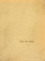 1953 Detour Area High School Yearbook from De tour village, Michigan cover image