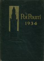 1934 Andover High School Yearbook from Andover, Massachusetts cover image