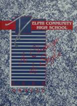 Delphi Community High School 1990 yearbook cover photo