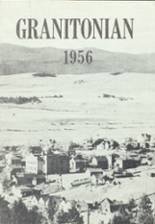 Granite High School 1956 yearbook cover photo