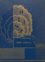 1952 York High School Yearbook from Crooksville, Ohio cover image