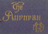 Muscatine High School 1917 yearbook cover photo