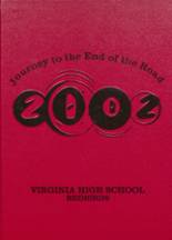 Virginia High School 2002 yearbook cover photo