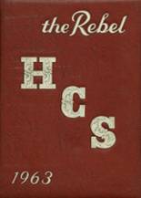 1963 Harrison Central High School Yearbook from Gulfport, Mississippi cover image