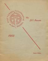 Patterson Co-Op High School 1953 yearbook cover photo