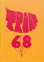 Plainwell High School 1968 yearbook cover photo