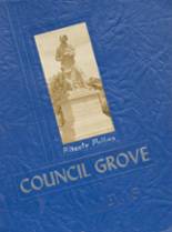 Council Grove High School 1945 yearbook cover photo