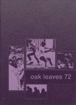 1972 Oakfield High School Yearbook from Oakfield, Wisconsin cover image