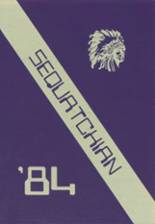 Sequatchie County High School 1984 yearbook cover photo