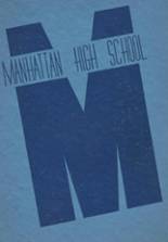 Manhattan High School 1942 yearbook cover photo