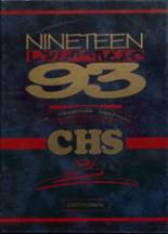 Carthage Community High School 1993 yearbook cover photo