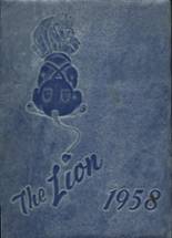 1958 Chestnut Ridge High School Yearbook from New paris, Pennsylvania cover image