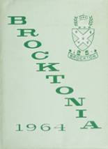 1964 Brockton High School Yearbook from Brockton, Massachusetts cover image