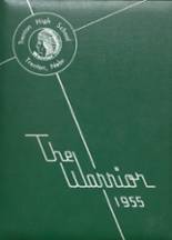 1955 Trenton High School Yearbook from Trenton, Nebraska cover image