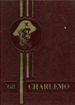 St. Charles High School 1968 yearbook cover photo
