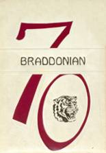 General Braddock High School 1970 yearbook cover photo