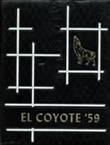 1959 San Jon High School Yearbook from San jon, New Mexico cover image