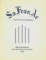 St. Francis Academy 1940 yearbook cover photo