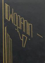 Wahpeton High School 1947 yearbook cover photo