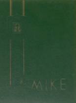 Catholic Central High School 1957 yearbook cover photo