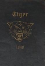 New London High School 1948 yearbook cover photo