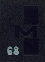 Moline High School 1968 yearbook cover photo