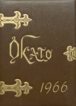 Oconto High School 1966 yearbook cover photo
