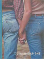 Pawhuska High School 1977 yearbook cover photo