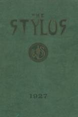 Harding High School 1927 yearbook cover photo