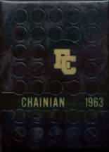 East Chain High School 1963 yearbook cover photo