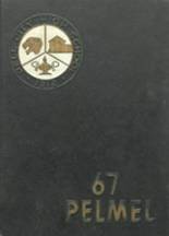 Pell City High School 1967 yearbook cover photo