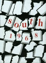 South High School 1968 yearbook cover photo