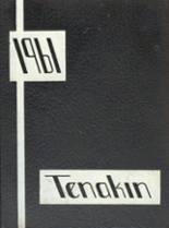 Tenafly High School 1961 yearbook cover photo