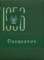 Duanesburg Central High School 1956 yearbook cover photo