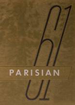 New Paris High School 1961 yearbook cover photo