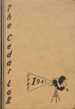1941 Cedar Vale High School Yearbook from Cedar vale, Kansas cover image