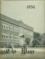 Waverly High School 1954 yearbook cover photo