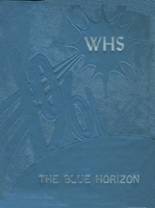White House High School 1961 yearbook cover photo