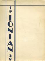 Ionia High School 1938 yearbook cover photo