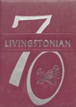 Livingston Central High School 1970 yearbook cover photo