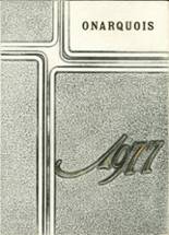 Onarga High School 1977 yearbook cover photo