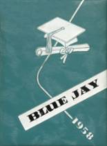 Ashland-Greenwood High School 1958 yearbook cover photo