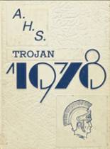 Auburn High School 1978 yearbook cover photo