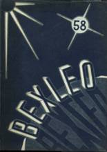 1958 Bexley High School Yearbook from Bexley, Ohio cover image