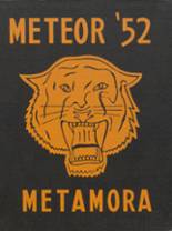 Metamora High School 1952 yearbook cover photo