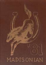 1981 Groveport Madison High School Yearbook from Groveport, Ohio cover image