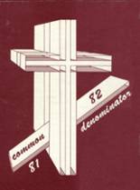 Lutheran West High School 1982 yearbook cover photo